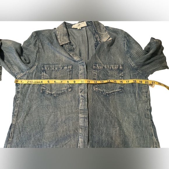 Levi's Blue Striped Women's Top - Picture 8 of 12